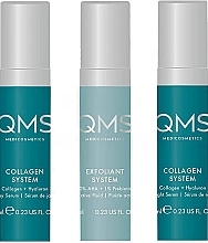 Набор - QMS Collagen + Exfoliant Set Strong (serum/7ml*2 + fluid/7ml) — фото N1