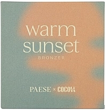 Бронзер для лица - Paese Warm Sunset Bronzer — фото N2