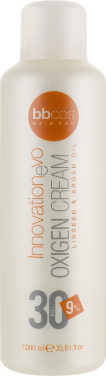 Окислитель кремообразный 9% - BBcos InnovationEvo Oxigen Cream 30 Vol — фото N3