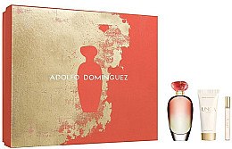 Парфумерія, косметика Adolfo Dominguez Unica Coral - Набір(edt/100/ml + edt/10/ml + b/lotion/75/ml)