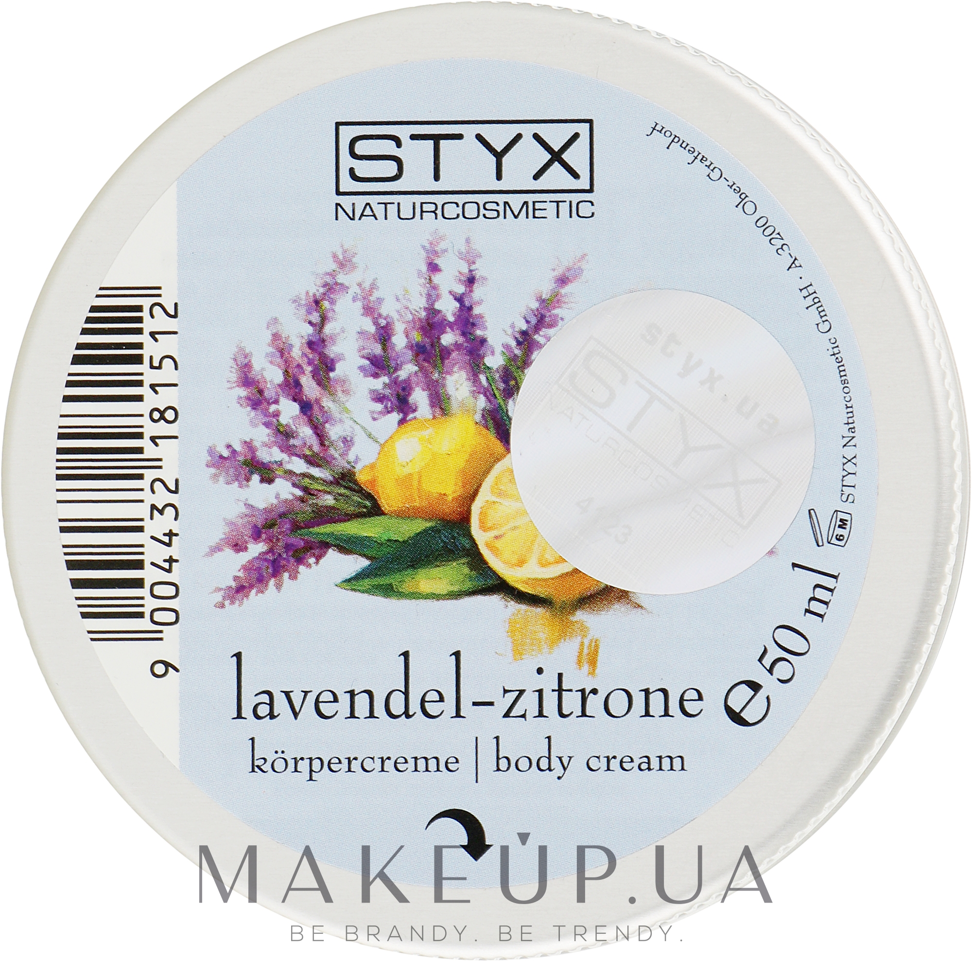 Крем для тіла "Лаванда-лимон" - Styx Naturcosmetic Lavender Lemon Body Cream — фото 50ml