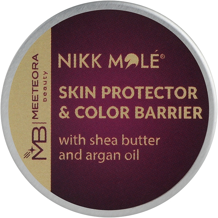 Защитный крем для волосков бровей и ресниц - Nikk Mole Skin Protector & Color Barrier