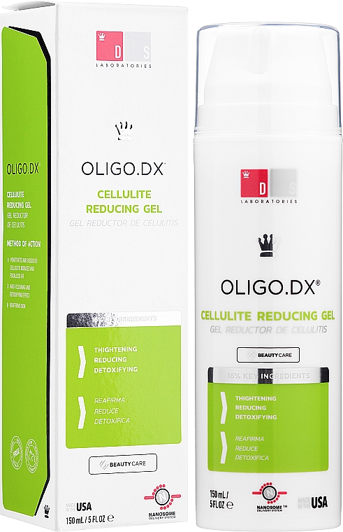 Гель для тела от целлюлита - DS Laboratories Oligo.DX Anti-Cellulite Gel — фото N2