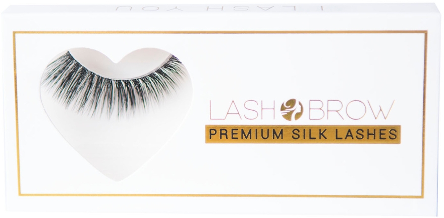 Накладные ресницы - Lash Brow Premium Silk Lashes I Lash You — фото N1