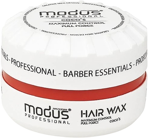 Воск для волос - Modus Professional Hair Wax Maximum Control Full Force Cocos — фото N2
