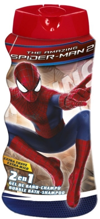 Шампунь і гель для душу 2 в 1 - EP Line Spider Man — фото N1