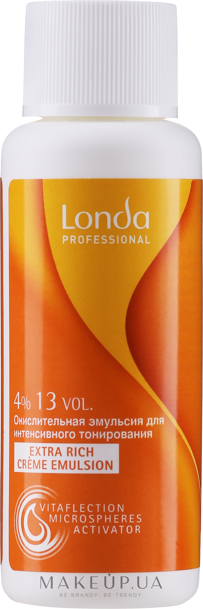 Окислительная эмульсия для интенсивного тонирования 4% - Londa Professional Londacolor — фото 60ml