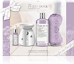 Набір - Baylis & Harding The Fuzzy Duck Cotswold Spa Sleep Gift Set (bath/soak/300ml + arom/oil/30ml + ceramic/lamp + sleep/mask) — фото N1