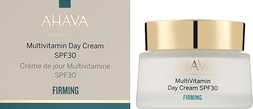 Крем для обличчя денний, зміцнювальний - Ahava Multivitamin Day Cream SPF30 Firming — фото N2