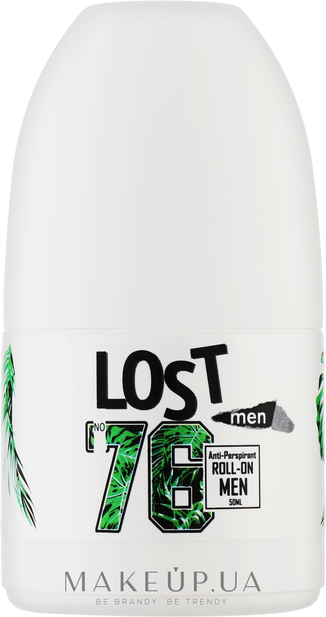 Мужской роликовый дезодорант - Virgin Men Lost 76 Roll-On Anti-Perspirant — фото 50ml