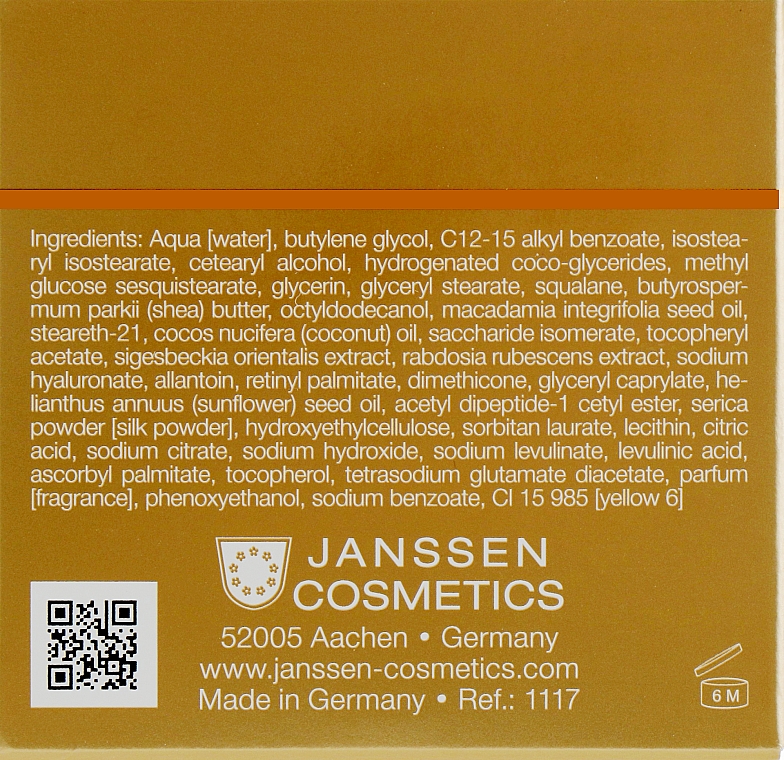 Крем для контуру обличчя - Janssen Cosmetics Mature Skin Contour Cream — фото N3