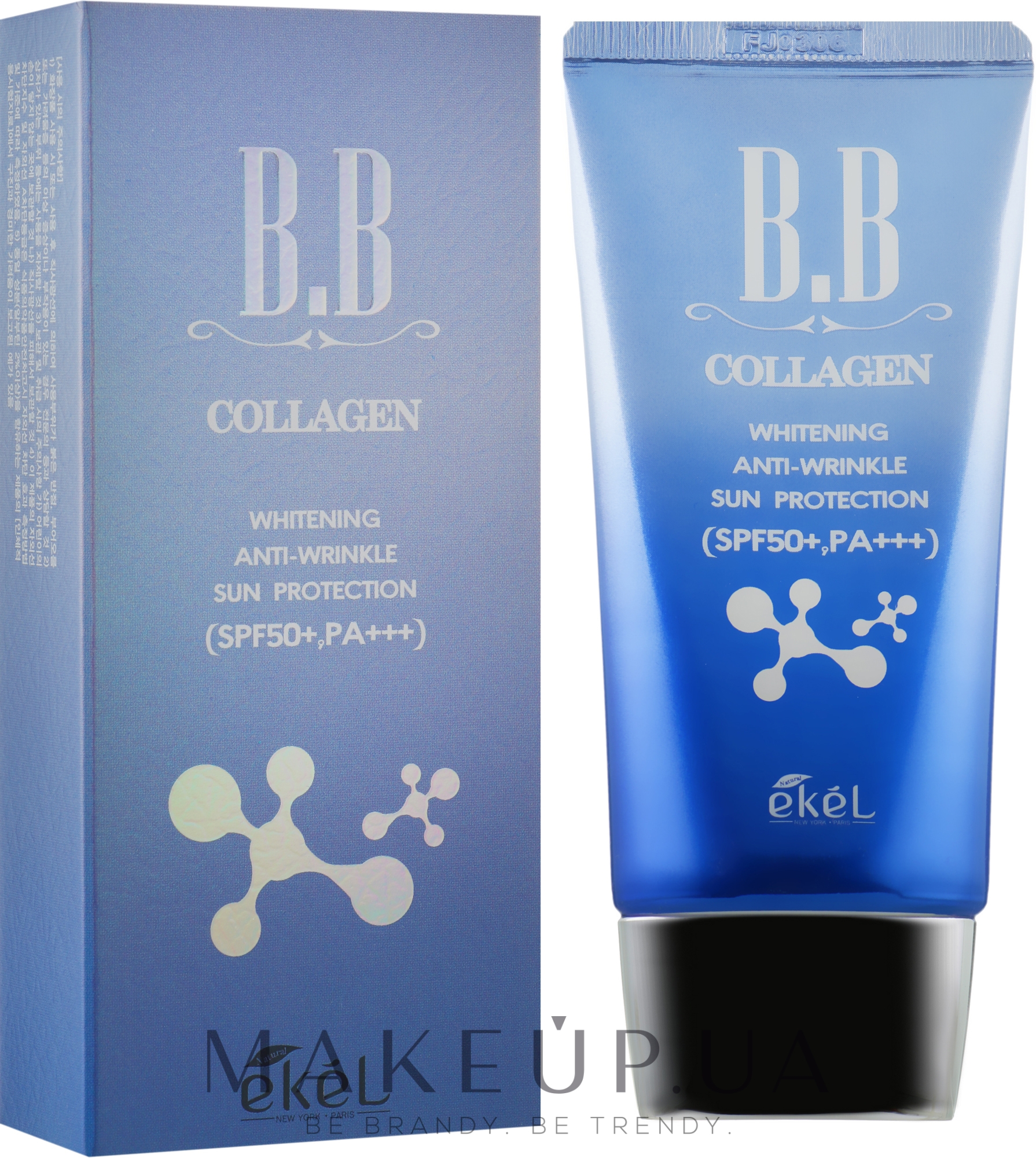 Крем для лица с экстрактом коллагена - Ekel Collagen BB Cream — фото 50ml