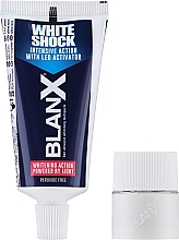 Парфумерія, косметика Зубна паста - Blanx White Shock With Blanx LED Bite