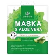 Парфумерія, косметика Маска для обличчя з алое вера - Allnature Face Mask Aloe Vera