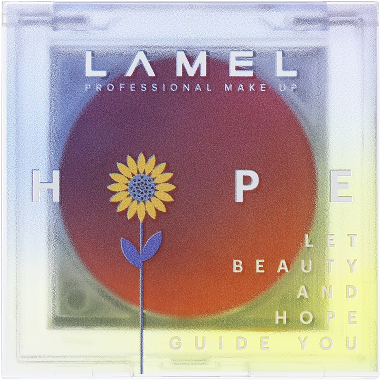 Кремовые румяна для лица - LAMEL Make Up HOPE Cream-To-Powder Blush — фото N5