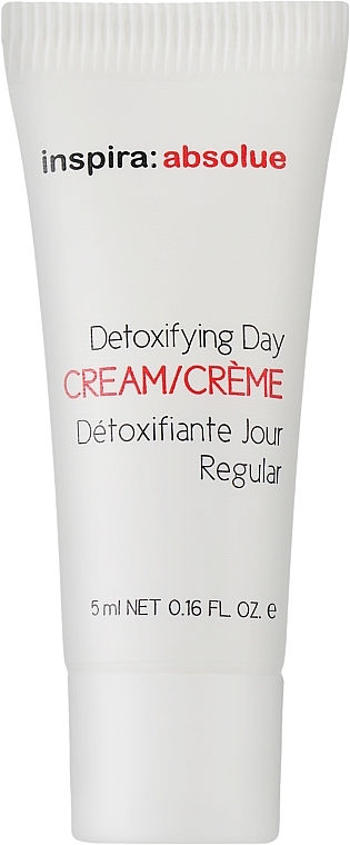 Дневной детокс-крем для нормализации кожи - Inspira:cosmetics Inspira:absolue Detoxifying Day Cream (мини) — фото N1