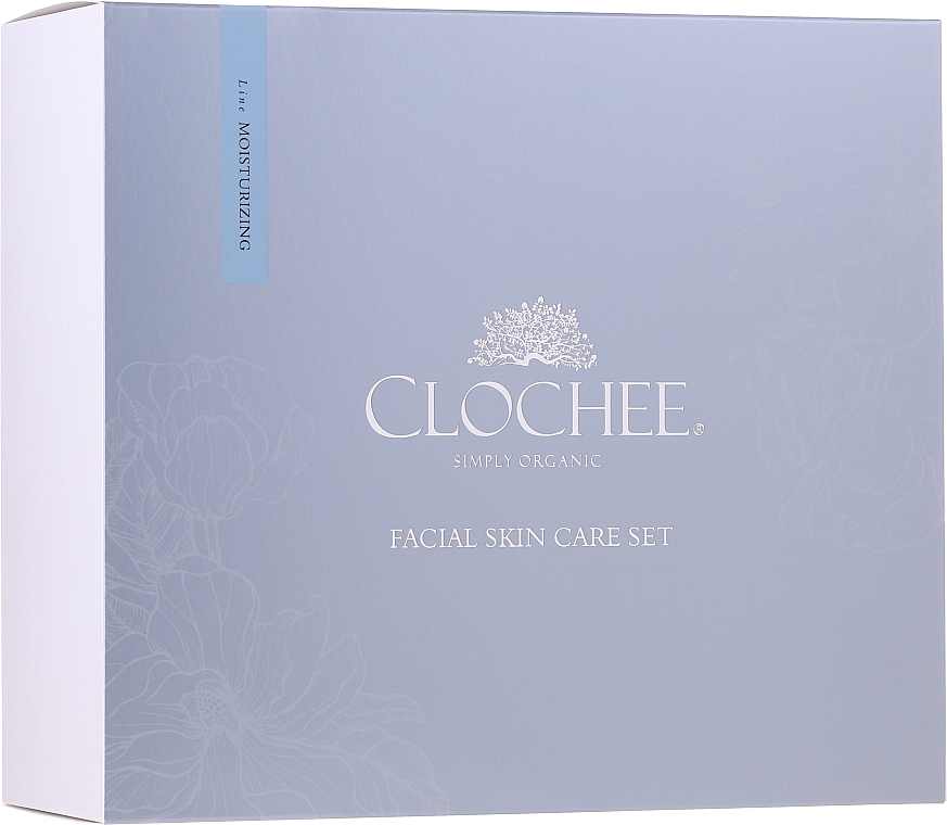 Набір - Clochee Facial Skin Care Moisturising Set (ser/30ml + eye/cr/15ml + candle) — фото N1