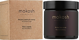 Активный пилинг для лица "Роза с ягодой" - Mokosh Cosmetics Icon Active Rose & Blueberry Face Scrub — фото N3