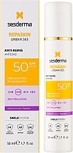 Антивозрастной солнцезащитный крем для лица - Sesderma Repaskin Urban 365 Anti-aging Spf50 — фото N2