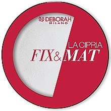 Парфумерія, косметика Фіксувальна пудра - Deborah La Cipria Fix&Mat Face Powder