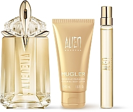 Mugler Alien Goddess - Набор (edp/60ml + edp/mini/10ml + b/lot/50ml) — фото N2