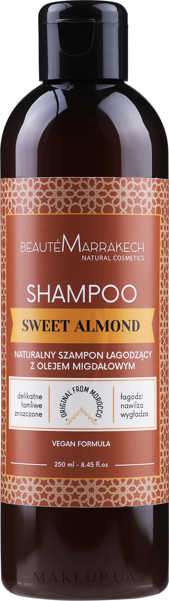 Шампунь з олією солодкого мигдалю - Beaute Marrakech Sweet Almond Shampoo — фото 250ml