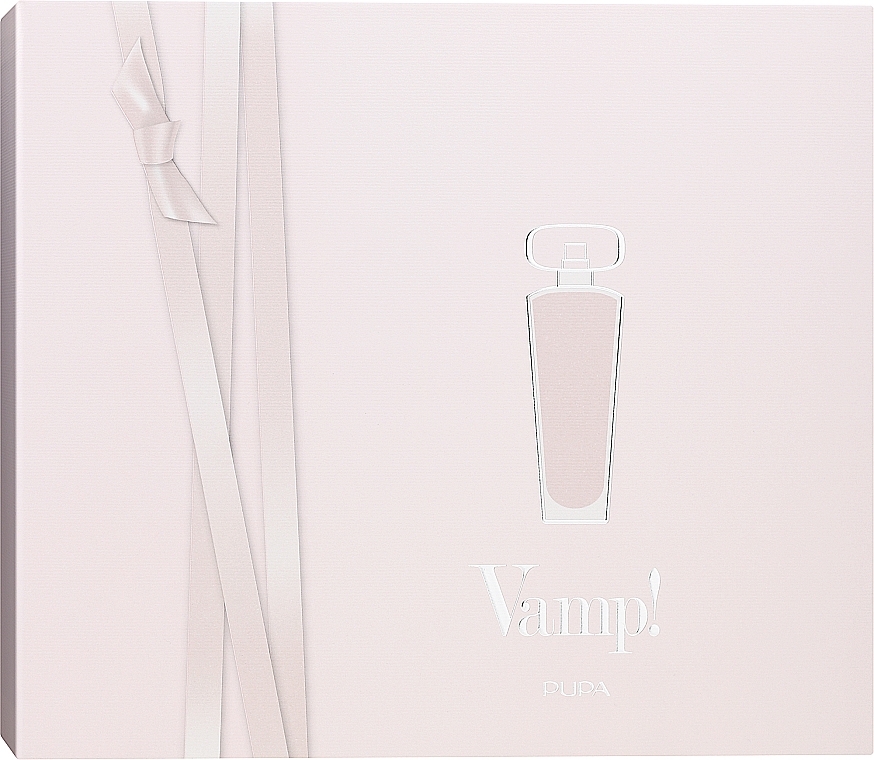 Pupa Vamp Pink - Набор (edp/100ml + mascara/9ml + eye/pencil/0,35g) — фото N1