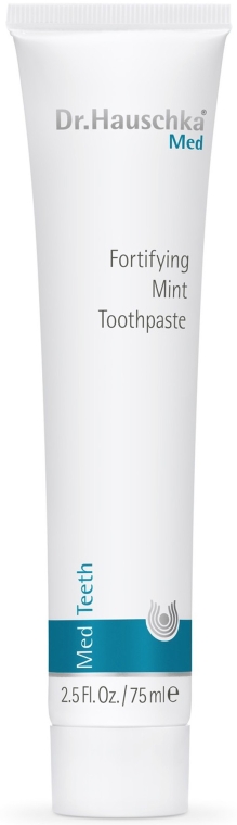 Зубная паста для укрепления зубов "Мята" - Dr. Hauschka Med Fortifying Mint Toothpaste — фото N1