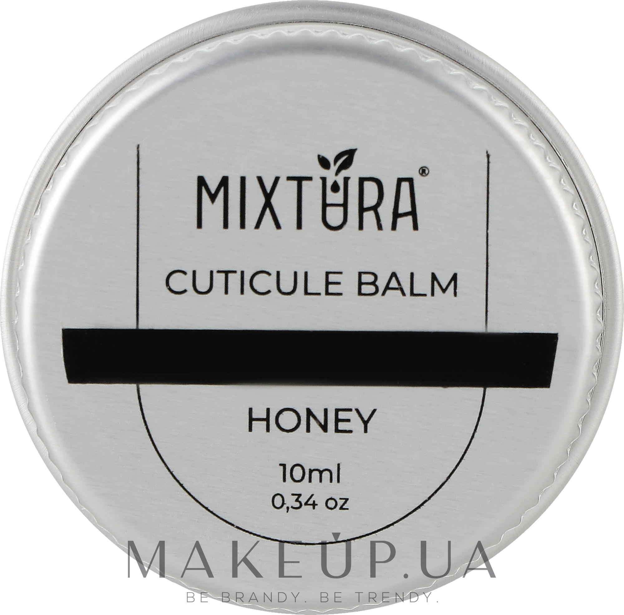 Бальзам-воск для ногтей и кутикулы "Мед" - Mixtura Cuticle Balm Honey — фото 10ml