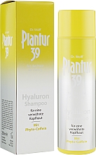 Зволожувальний шампунь від випадання волосся з гіалуроном і кофеїном - Plantur 39 Hyaluronic Shampoo — фото N2