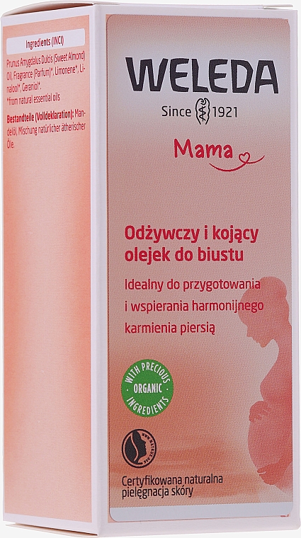 Питательное масло для груди в период лактации - Weleda Mother Nursing Oil — фото N5