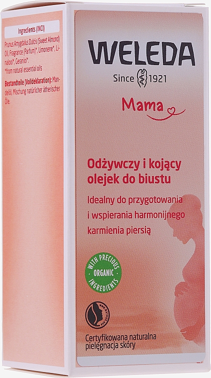 Живильна олія для грудей у період лактації - Weleda Mother Nursing Oil — фото N5