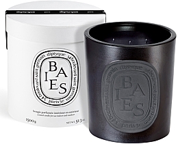 Парфумерія, косметика Ароматична свічка, 3 ґніти - Diptyque Black Baies Ceramic Candle