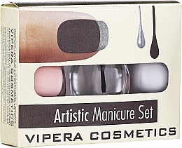 Духи, Парфюмерия, косметика Набор лаков - Vipera Artistic Manicure Set (nail/pol/3x5,5ml)