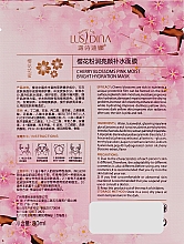 Маска для лица с экстрактом цветов сакуры - Dizao Lucidina Cherry Blossom Brightening & Hydrating Mask — фото N2