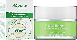 Крем для шкіри навколо очей «Гілаурон + екстракт огірка» - BioFresh Cucumber Ultra Hydration Eye Cream — фото N2
