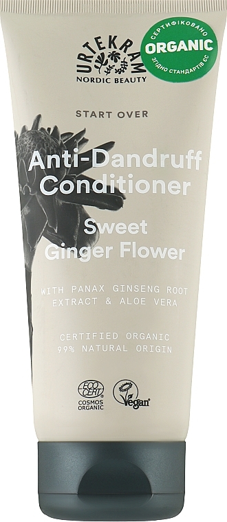 Кондиціонер для волосся - Urtekram Sweet Ginger Flower Anti-Dandruff Conditioner — фото N1