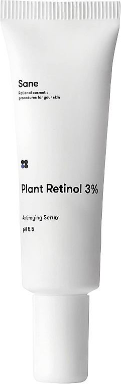 Сироватка для обличчя з ретинолом - Sane Plant Retinol 3% Anti-aging Serum pH 5.5 — фото N2