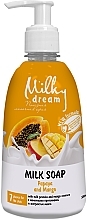 Жидкое мыло "Папайя и манго" - Milky Dream — фото N1
