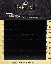 Парфумерія, косметика Накладні вії B 0,07 мм (14 мм), 8 ліній - Barhat Lashes