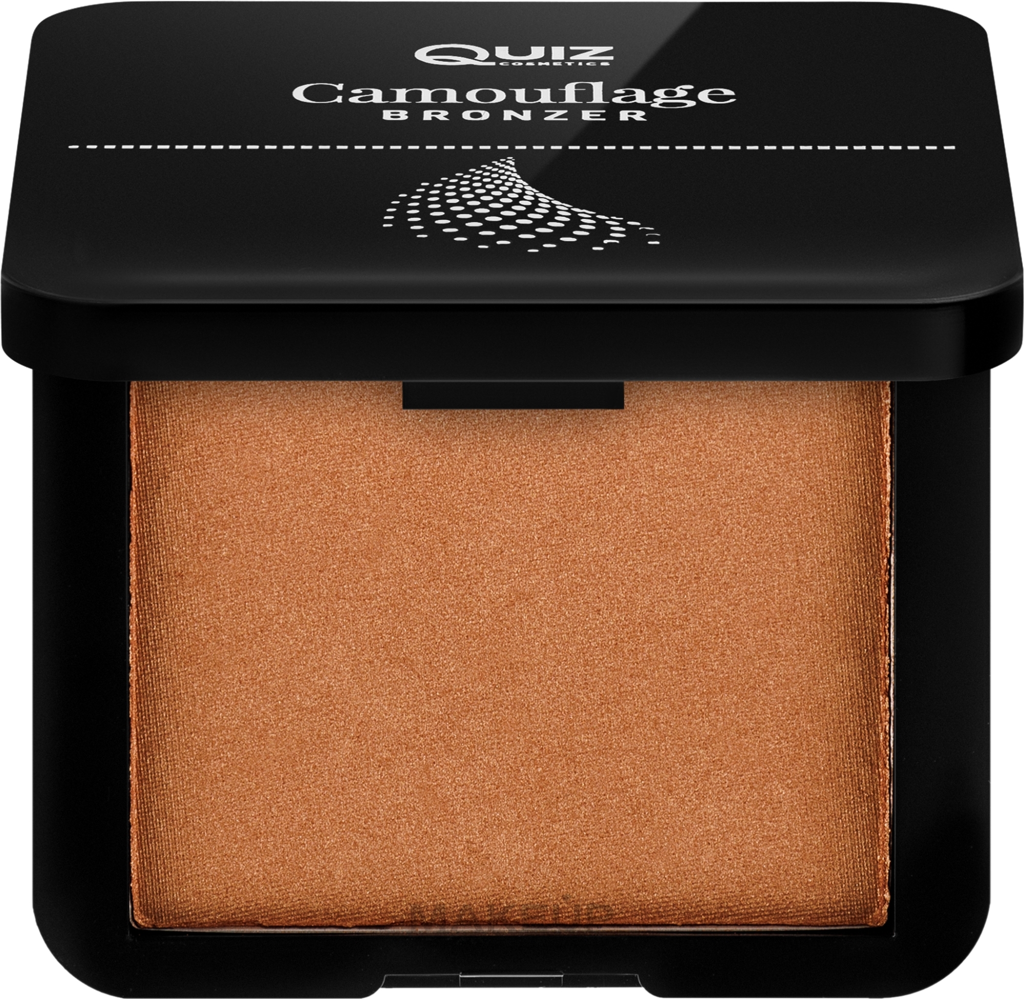 Бронзер для обличчя - Quiz Cosmetics Camouflage Bronzer — фото 01 - Iridescent Sun Glow