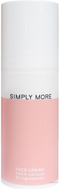 Ультразволожувальний крем для обличчя - Simply More Face Cream — фото 50ml