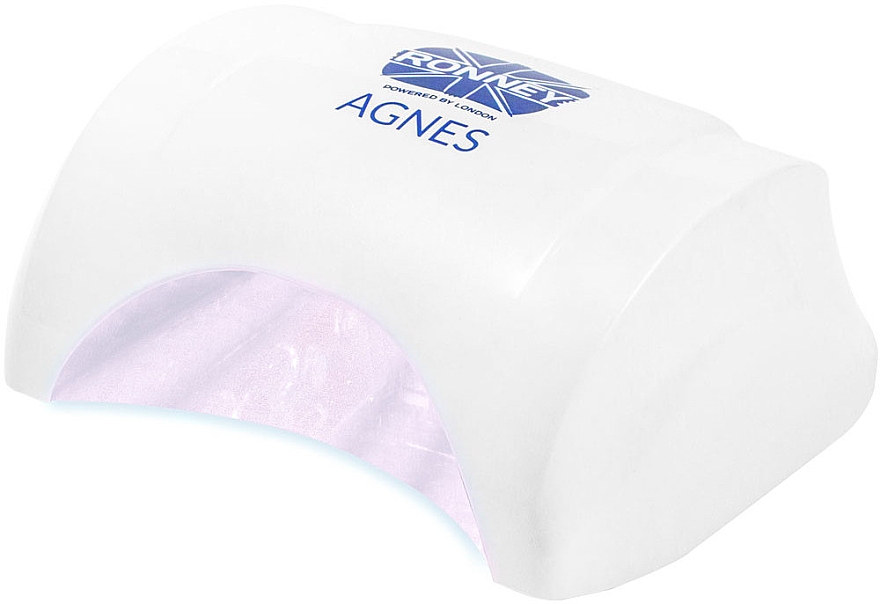 Лампа для ногтей LED, белая - Ronney Profesional Agnes LED 48W (GY-LED-032) — фото N2