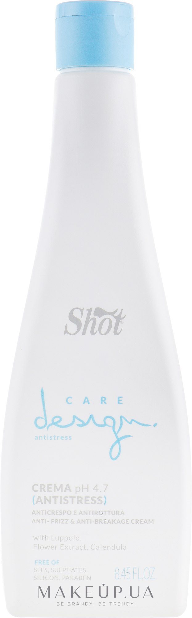 Крем-антистрес проти ламкості волосся - Shot Care Design Antistress Cream — фото 250ml