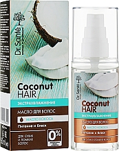 Масло для волос "Питание и блеск" - Dr. Sante Coconut Hair — фото N2