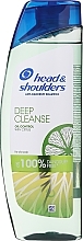 Шампунь проти лупи "Глибоке очищення. Контроль над жирністю" - Head & Shoulders Deep Cleanse Oil Control Shampoo * — фото N8