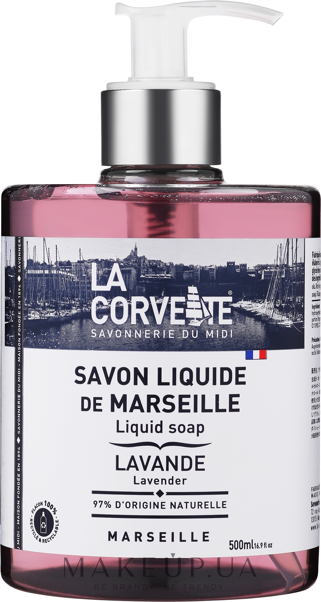 Жидкое мыло "Lavande" - La Corvette Liquid Soap — фото 500ml