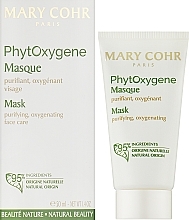 Оксигенувальна детокс-маска для обличчя - Mary Cohr Phytoxygene Mask — фото N2