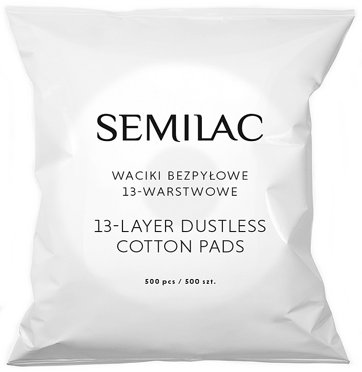 Целюлозна вата - Semilac Dust-Free Cotton Wipes — фото N1