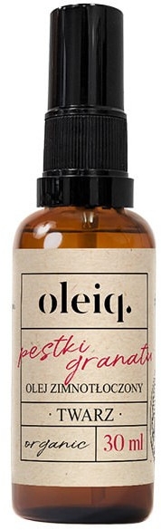 Олія гранатових кісточок для обличчя - Oleiq Pomegranate Seed Face Oil — фото N1
